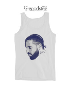 Vintage Drake Face Graphic Tank Top