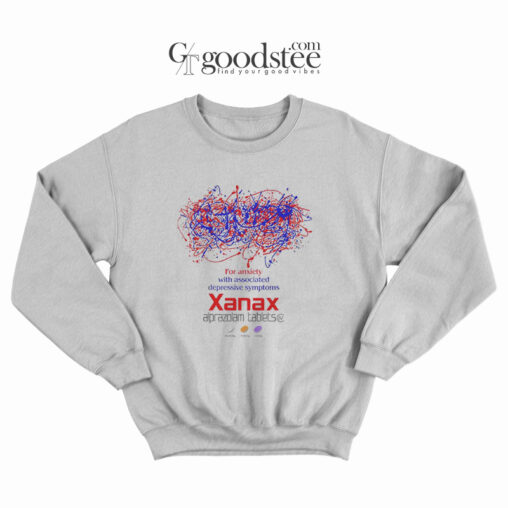 Xanax Alprazolam Tablets Sweatshirt