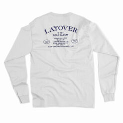 BTS Kim Taehyung Layover Solo Album Long Sleeve