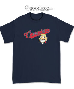 Caucasians Man Cleveland Baseball T-Shirt