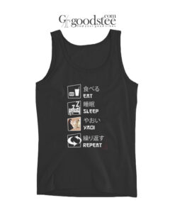 Eat Sleep Yaoi Repeat Tank Top