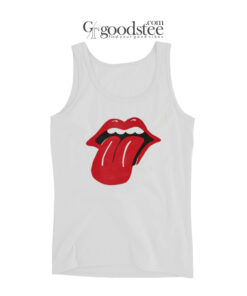 Family Reunion Cocoa McKellan The Rolling Stones Distressed Tank Top