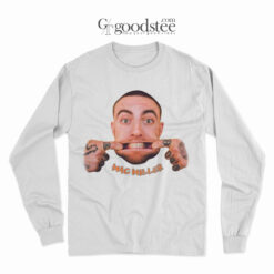 Funny Mac Miller Face Long Sleeve