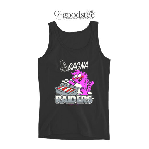 Garfield Lasagna Raiders Tank Top