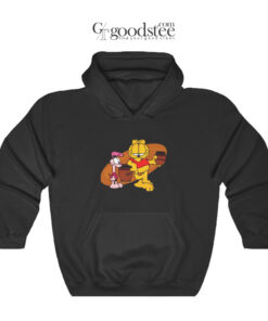 Garfield Piglet Winnie The Pooh Hoodie