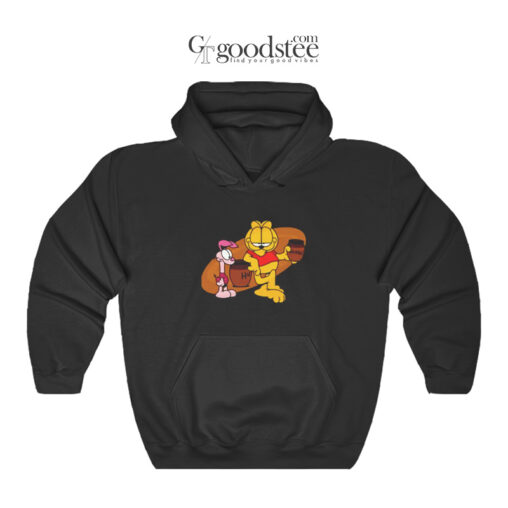 Garfield Piglet Winnie The Pooh Hoodie
