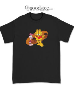 Garfield Piglet Winnie The Pooh T-Shirt
