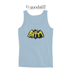 Hallo Batty Kitty Parody Tank Top