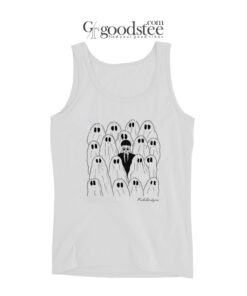 Phoebe Bridgers Ghost White Tank Top