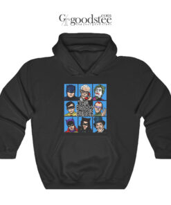 The Batty Bunch Batman Character Hoodie