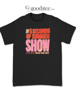 The Five Seconds Summer Show World Tour T-Shirt