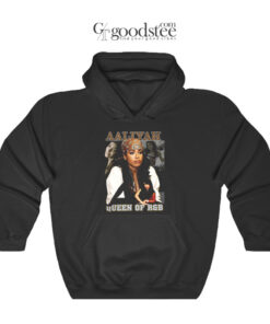 Vintage Aaliyah Queen R&D Hoodie