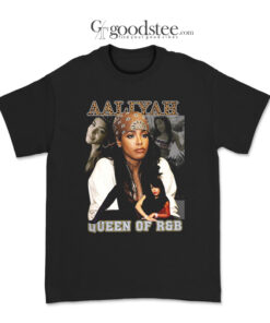 Vintage Aaliyah Queen R&D T-Shirt