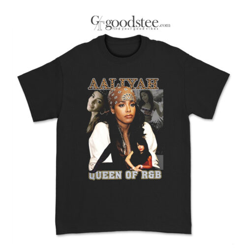 Vintage Aaliyah Queen R&D T-Shirt