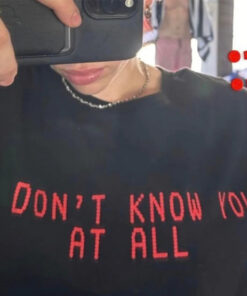 Billie Eilish I Don't Know You At All T-Shirt