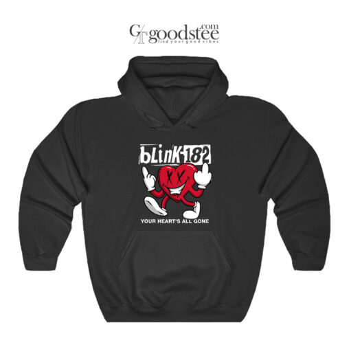 Blink 182 Your Heart's All Gone Hoodie