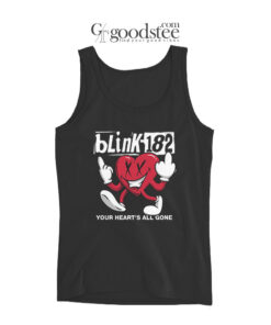 Blink 182 Your Heart's All Gone Tank Top