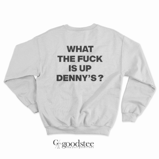 Blink-182 What The Fuck Is Up Denny’s Sweatshirt