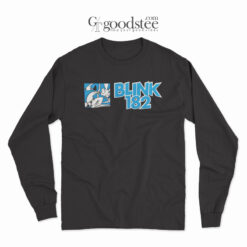 Blink 182 Punk Logo Sticker Long Sleeve