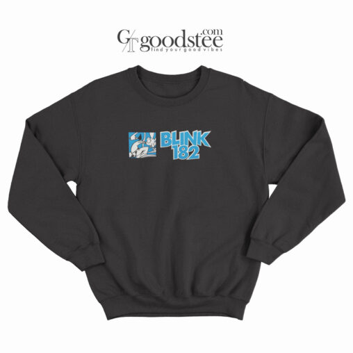 Blink 182 Punk Logo Sticker Sweatshirt