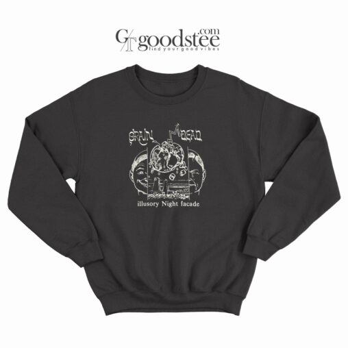 Brain Dead Illusory Night Facade Sweatshirt