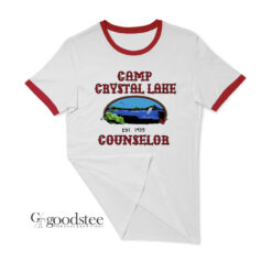 Camp Crystal Lake Counselor Ringer T-Shirt