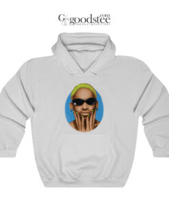 Dennis Rodman Airbrush Shade Hoodie