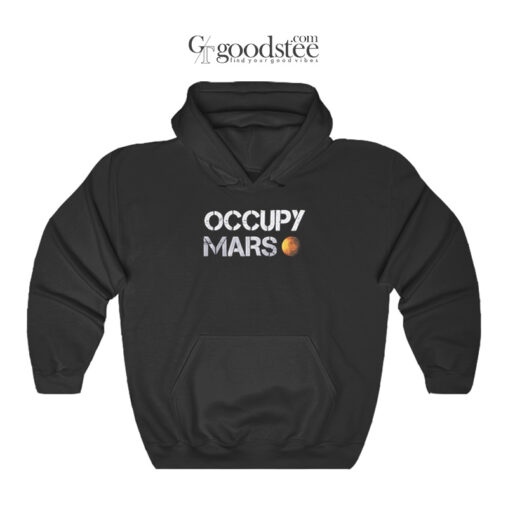Elon Muks Occupy Mars Hoodie