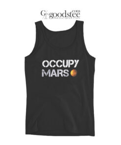 Elon Muks Occupy Mars Tank Top