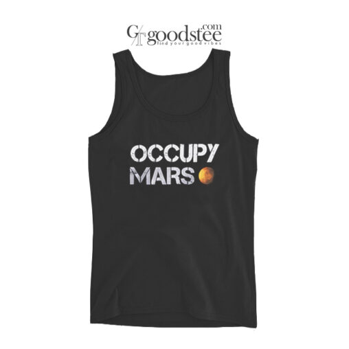 Elon Muks Occupy Mars Tank Top