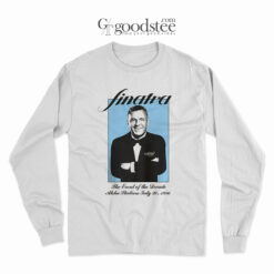 Hailey Baldwin Wearing Frank Sinatra Long Sleeve