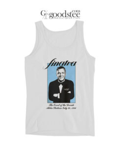 Hailey Baldwin Wearing Frank Sinatra Tank Top