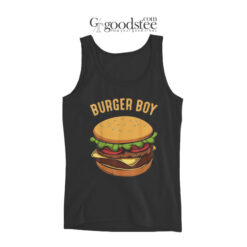 Hamburger Cheeseburger Burger Boy Tank Top