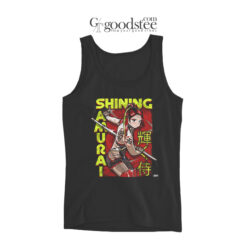 Hikaru Shida Shining Samurai Anime Tank Top