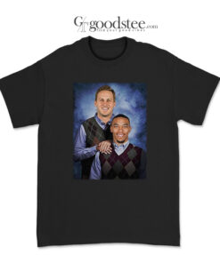 Jared Goff And Amon-Ra St Brown Step Brothers T-Shirt