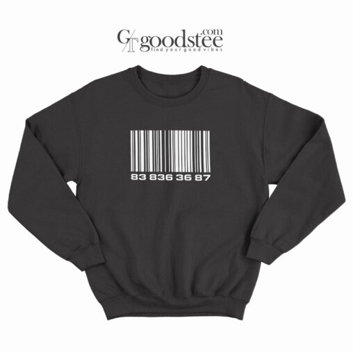 Louis Tomlinson Vetements Big Bar Code Sweatshirt