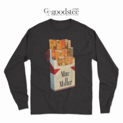 Mac Miller Pack Of Cigarette Long Sleeve