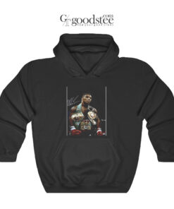 Mike Tyson 3 Belts Cool Retro Boxer Fan Hoodie