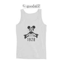 Pharrell Williams Wearing Vintage Mickey 1982 Tank Top