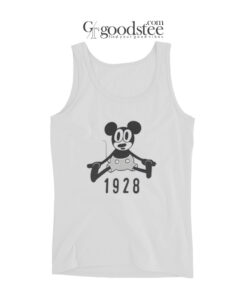 Pharrell Williams Wearing Vintage Mickey 1982 Tank Top