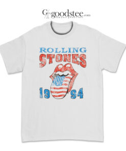 Tayshia Adams Wears Rolling Stones Roll Cuff T-Shirt