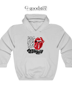 Rolling Stones Angry Hoodie