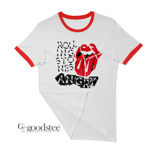 Rolling Stones Angry Ringer T-Shirt
