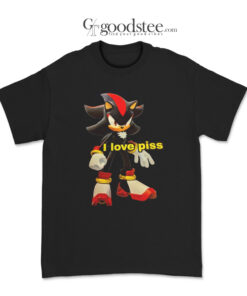 Sonic The Hedgehog I Love Piss T-Shirt