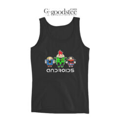 Team For Star Androids Dragon Ball Robot Tank Top