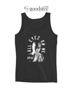 Vintage All Eyez On Me 2Pac Tank Top