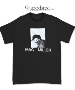 Vintage Mac Miller Portrait T-Shirt