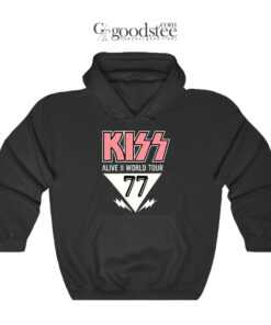 Vintage Zendaya Kiss Alive II World Tour Hoodie