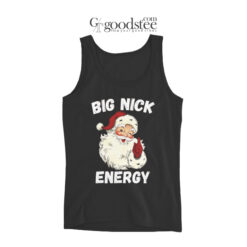 Santa Big Nick Energy Tank Top