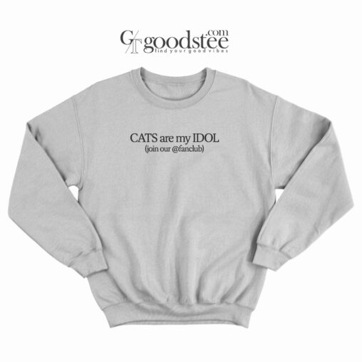 Jaemin Cats Are My Idol Join Our Fanclub Sweatshirt